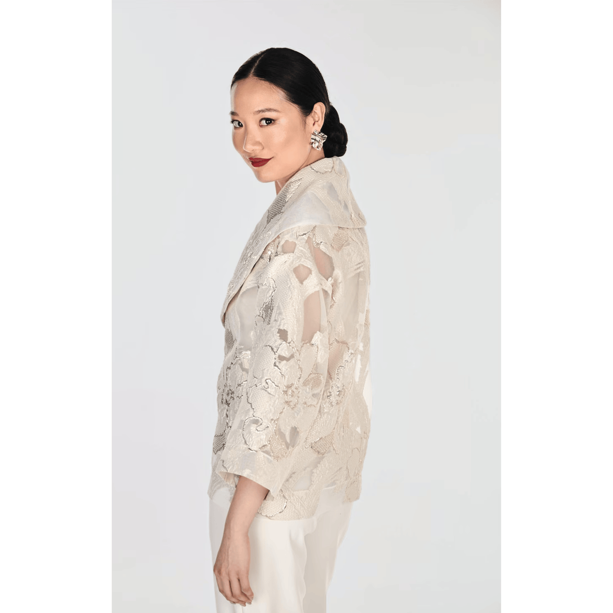Glimmer Jacket | Vanilla Gold | Frank Lyman