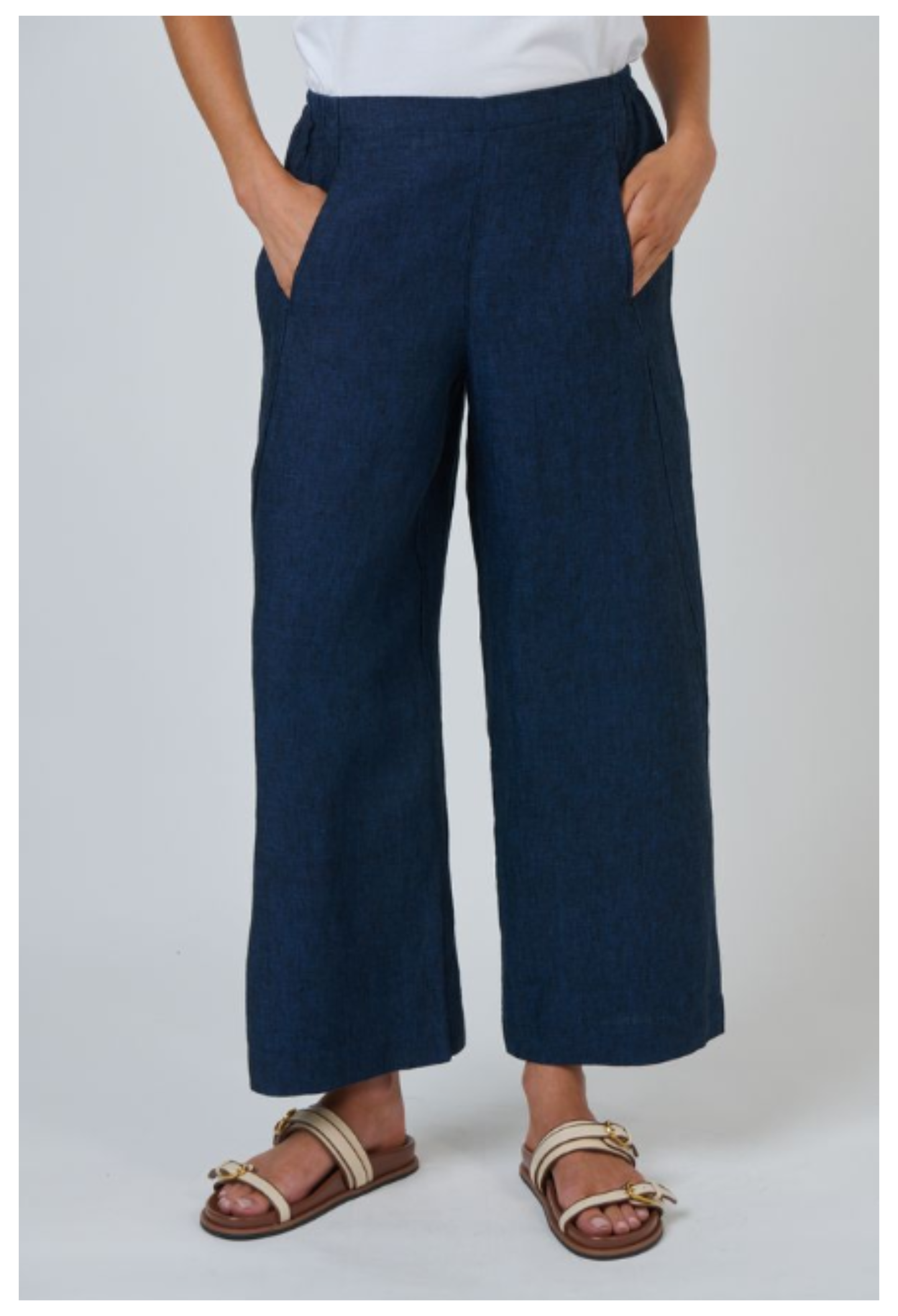 Tamborine Linen Pant | Eclipse