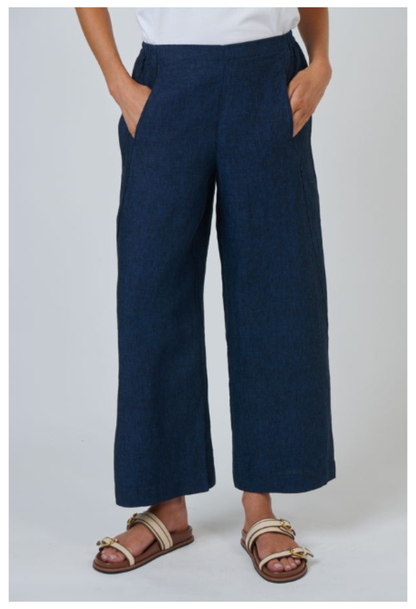 Tamborine Linen Pant | Eclipse