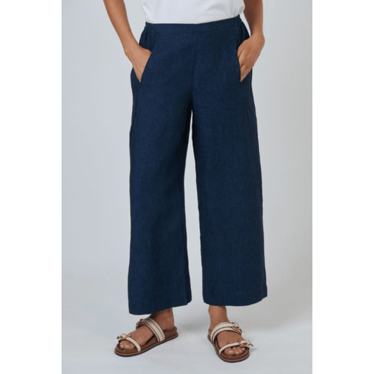 Tamborine Linen Pant | Eclipse