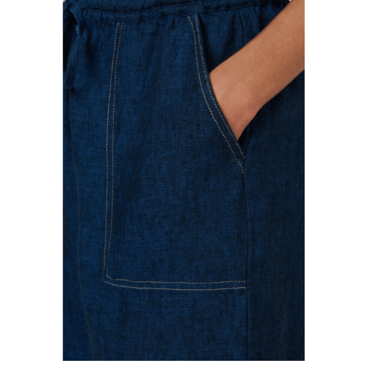Beaudesert Linen Shorts | Eclipse