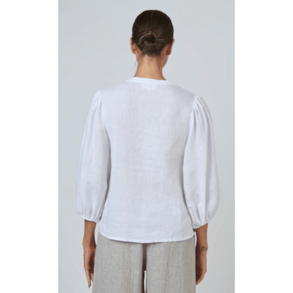 Aratula Linen Shirt | White