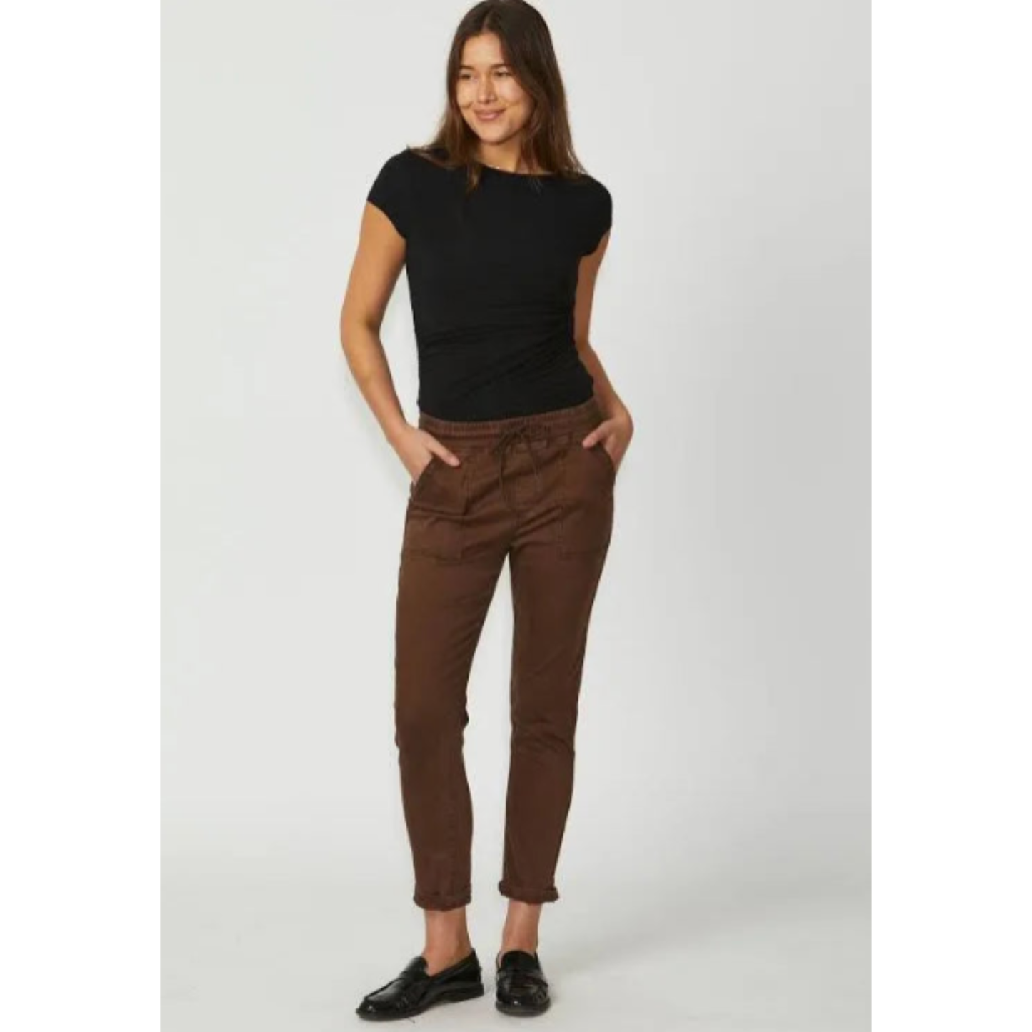 New London Jeans - Hope Jogger Jean  | Chocolate