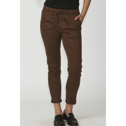 New London Jeans - Hope Jogger Jean  | Chocolate