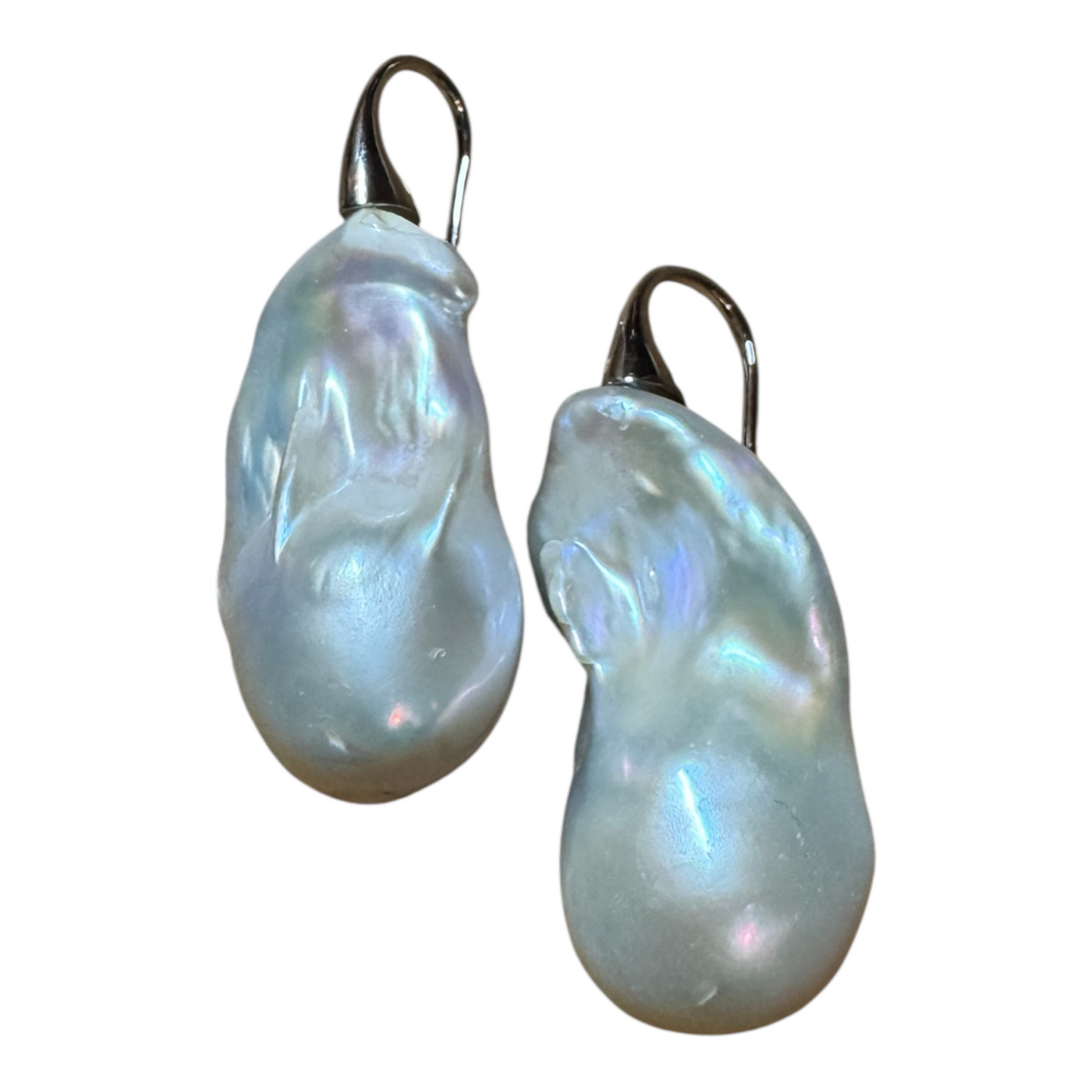 Jewellery - ZOE Baroque XL Pearl Earring | White & Black