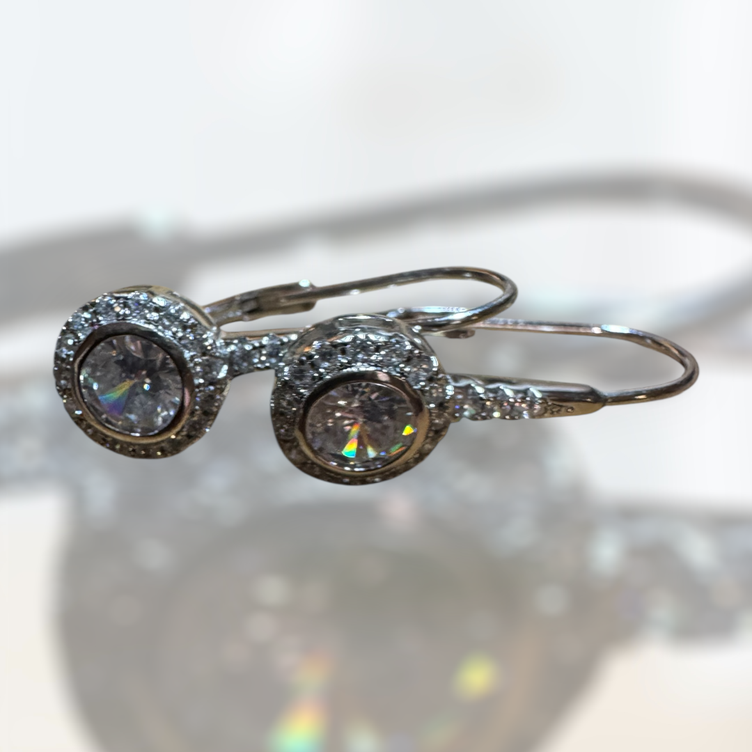 Jewellery - Eva euro hook sterling silver earring