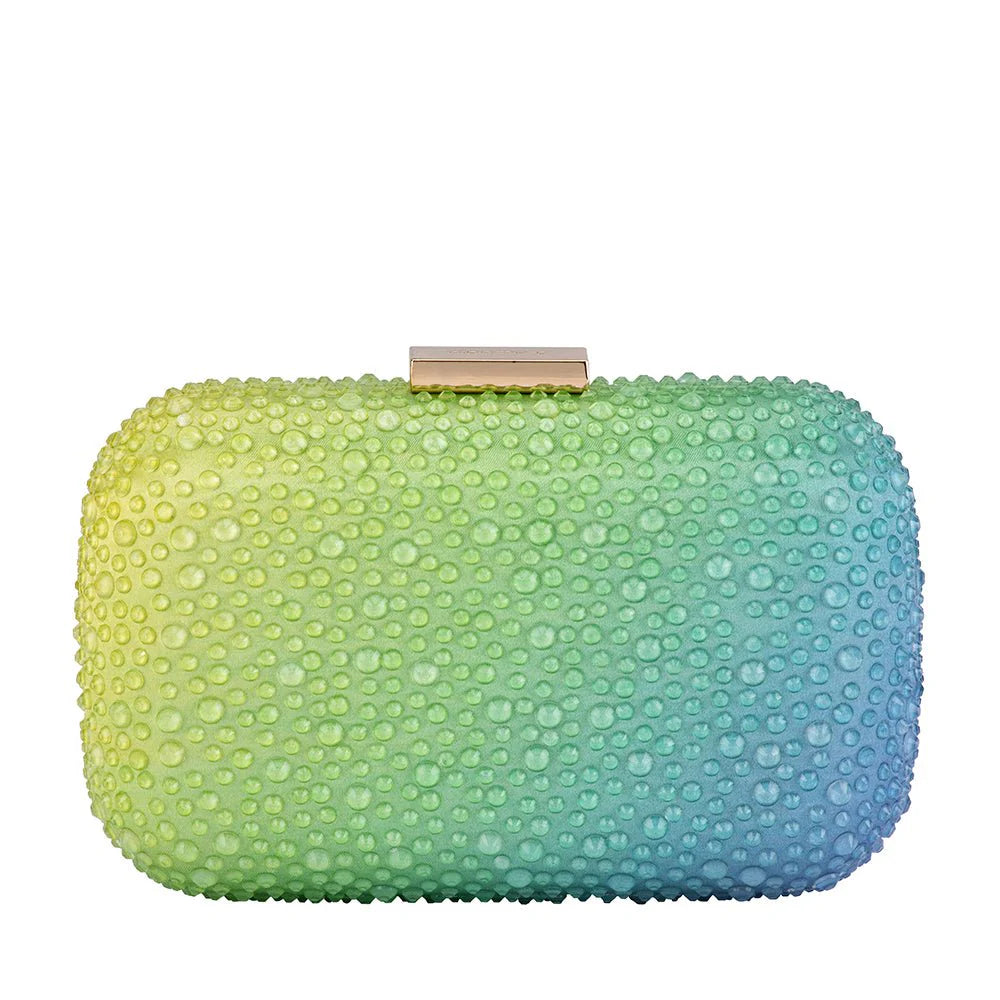 Olga Berg - Aurora Hotfix Ombre Clutch