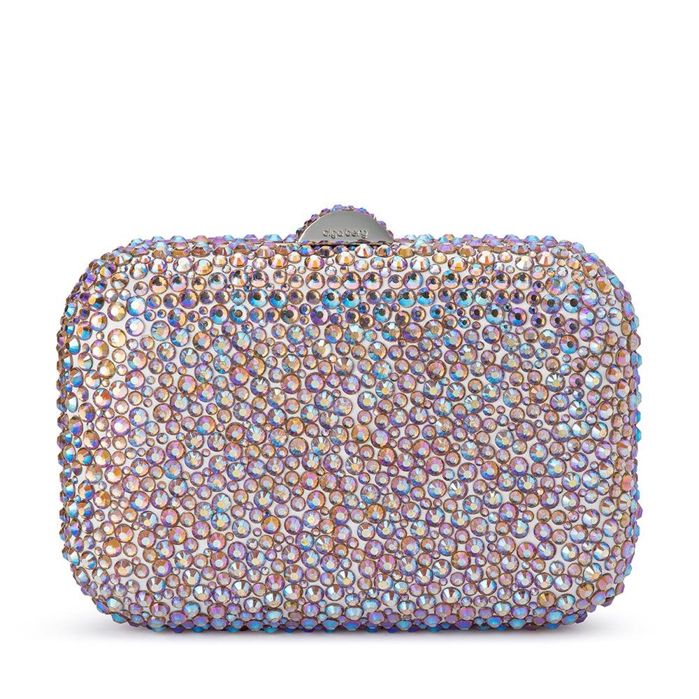 Olga Berg - Casey Hot Fix Sparkle Clutch