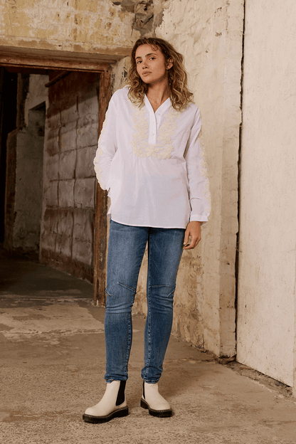Italian Star - 4 Button Jean | Dark Denim