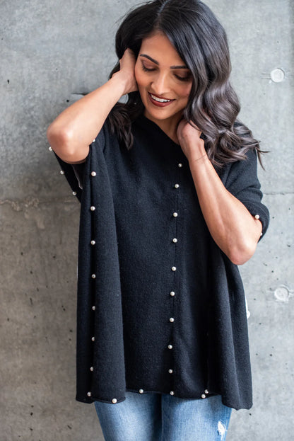 Esperance & Co - Classic Pearl Topper | Cashmere