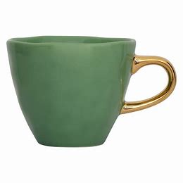Giftware - Early Morning Coffee Cup - Pale Green | PICK-UP IN-STORE ONLY