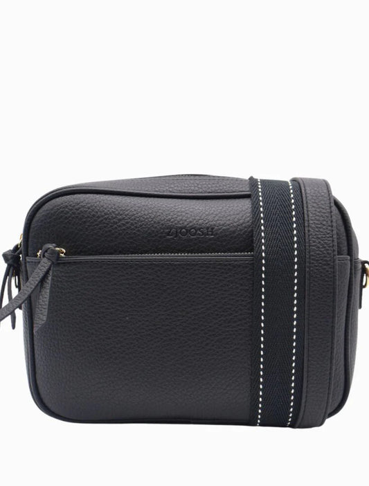 Zjoosh - Leah Cross Body Bag | Black