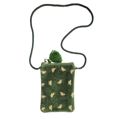 Zoda - Velvet Bee Cross Body Handbag