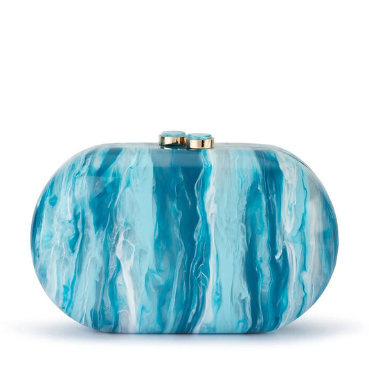 Olga Berg - Maeve Marble Clutch