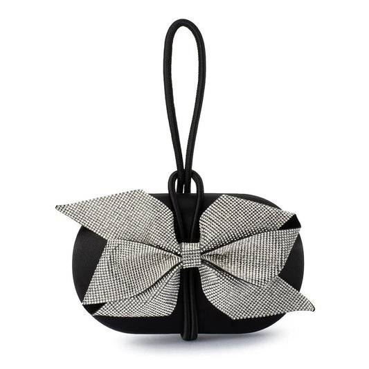 Olga Berg - Paisley Bow Trim Clutch