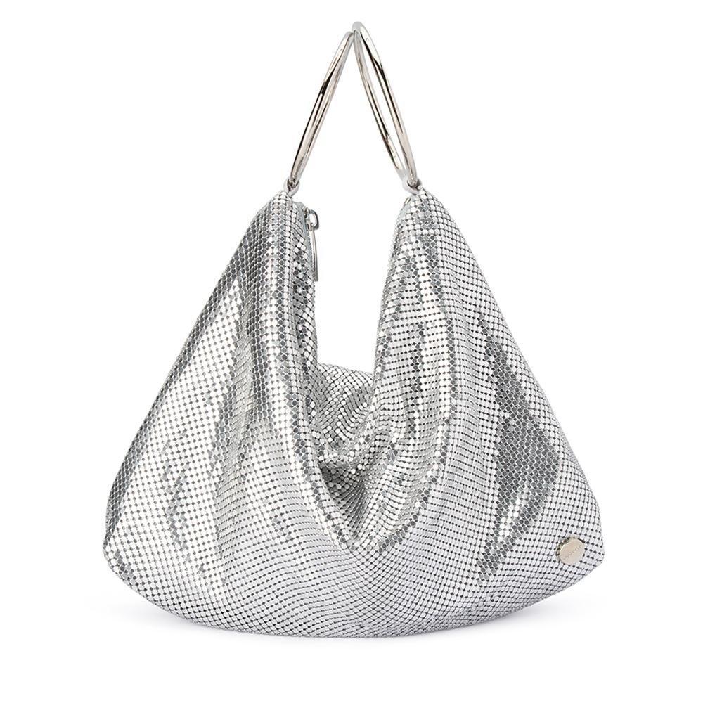 Olga Berg - Shar Mesh Convertible Handbag